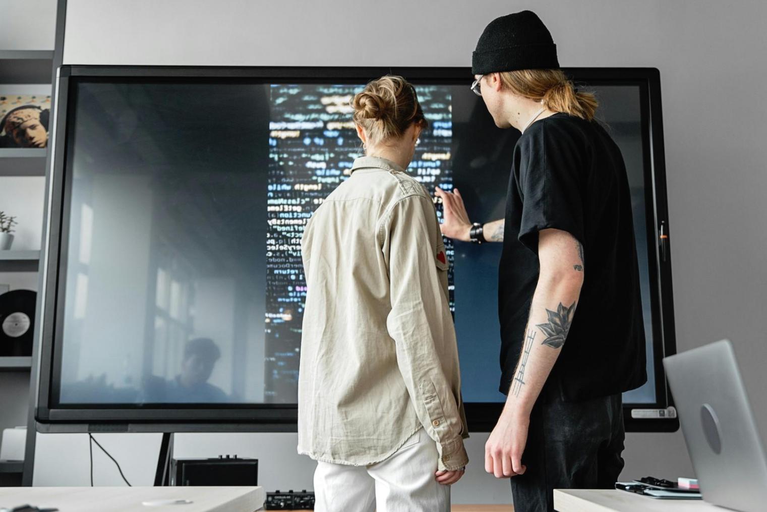 Creative workspace showing AI tools for music and arts production